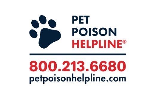 pet poison helpline logo and toll free phone number 800-213-6680