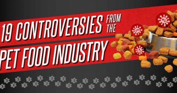 pet food industry controversies infographic banner