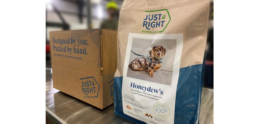 Just Right Personalized Dog Food Press Release Banner