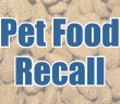 pet food recall banner