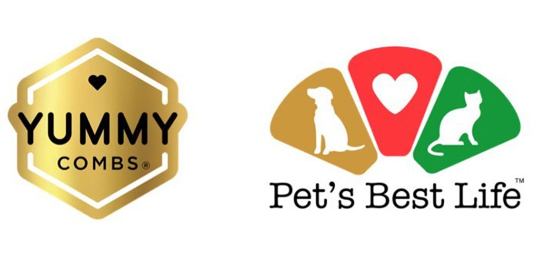 Yummy Combs logo and Pets Best Life logo