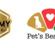 Yummy Combs logo and Pets Best Life logo